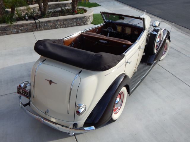 1936 DeSoto Airstream Custom 4-Door Convertible Sedan - photo 11