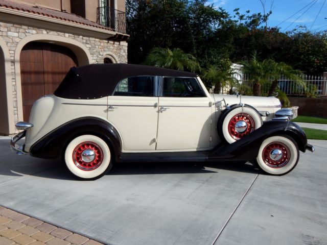 1936 DeSoto Airstream Custom 4-Door Convertible Sedan - photo 2