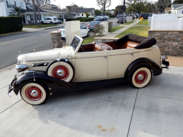 1936 DeSoto Airstream Custom 4-Door Convertible Sedan - photo 3