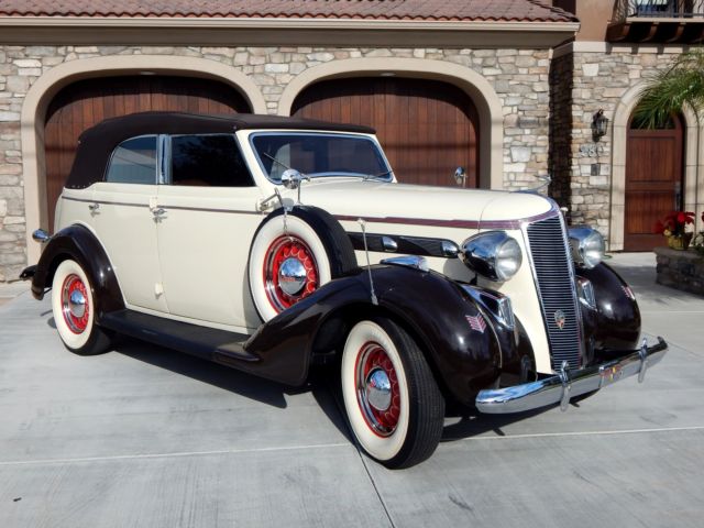 1936 DeSoto Airstream Custom 4-Door Convertible Sedan - photo 5