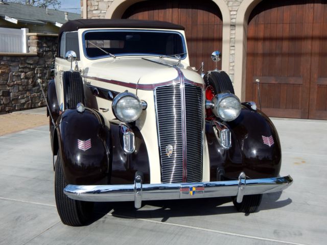 1936 DeSoto Airstream Custom 4-Door Convertible Sedan - photo 7