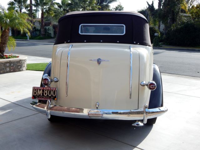 1936 DeSoto Airstream Custom 4-Door Convertible Sedan - photo 8