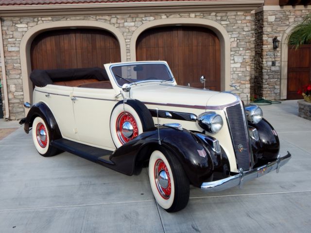 1936 DeSoto Airstream Custom 4-Door Convertible Sedan - photo 9