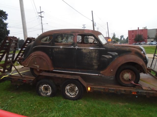1936 DESOTO SOLID PROJECT CAR STRAIGHT 6 CYL RAT ROD HOT ROD AIRFLOW DODGE 1936 DeSoto