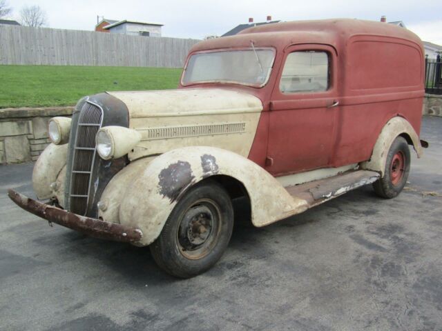 1936 Dodge 1/2 Ton Humpback Panel Truck