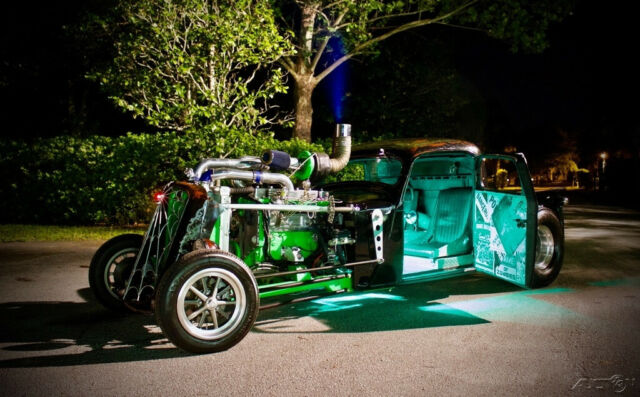 1936 Dodge Other Pickups Twin Turbo Cummins Diesel Rat Rod / 600 MILES / ONE OF - photo 5
