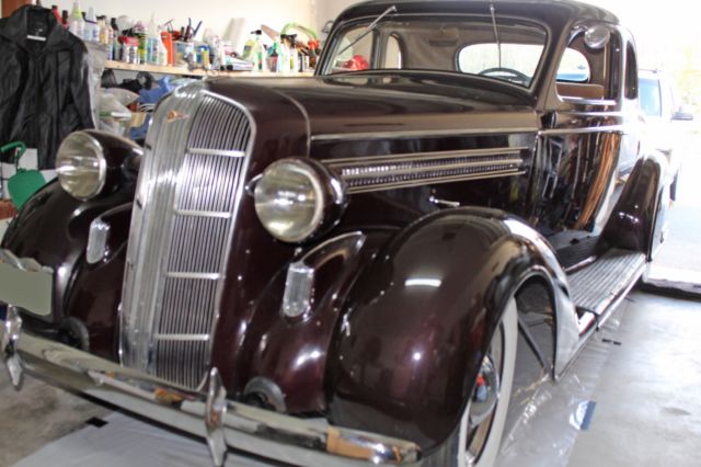 1936 Dodge Six Series D2 Business Coupe, believed low original miles 1936 Dodge Series D2 Business Coupe