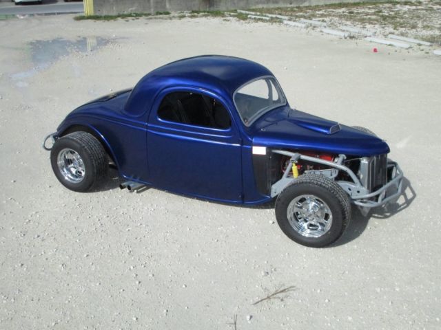 1936 Ford 1936 FORD 3 WINDOW COUPE X RACE CAR HOT RAT ROD SATIN PAINT - photo 2