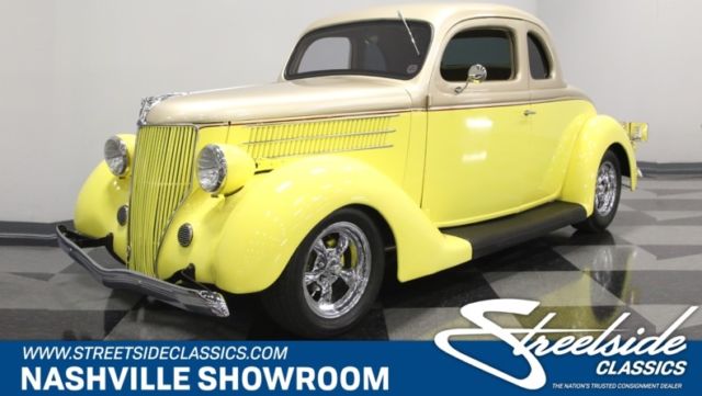 1936 Ford 5-Window Coupe Coupe 350 V8 4 Speed Automatic w/ Overdrive Classic Vin 1936 Ford 5-Window Coupe
