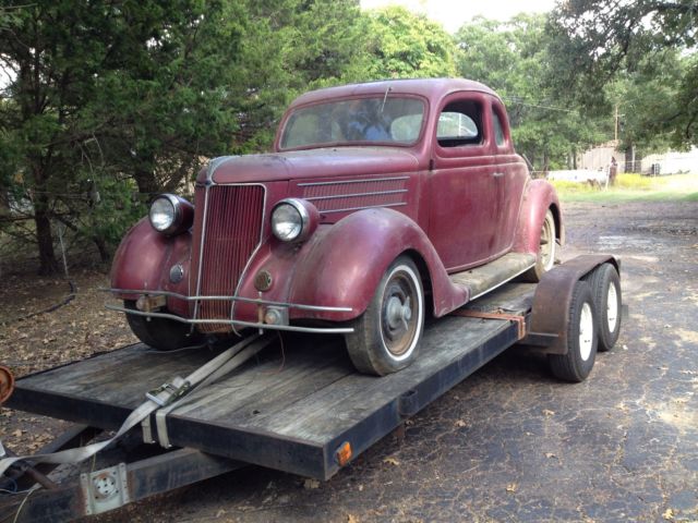 1936 Ford 5 window vintage hotrod, the real deal 1936 Ford 5 Window Coupe Mostly complete