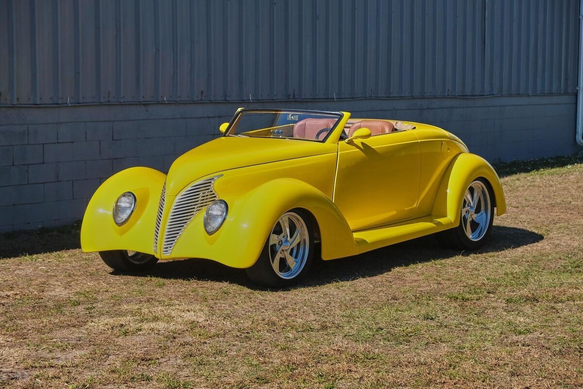 1936 Ford Cabriolet Convertible Restored Yellow 1936 Ford Cabriolet Convertible Restored