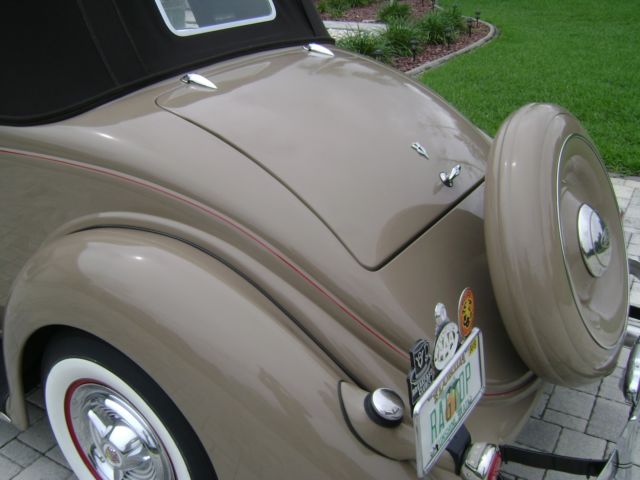 1936 Ford Model 68 Club Cabriolet All Steel - photo 11