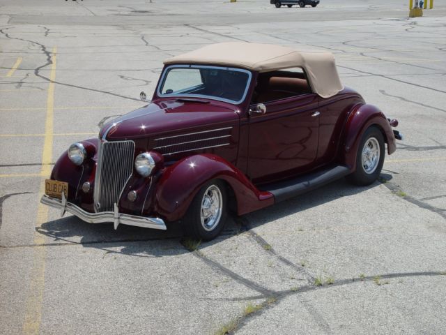 1936 Ford Club Cabriolet Traditional Hot Rod 1936 Ford Club Cabriolet Convertible