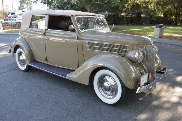 1936 Ford Convertible Sedan Convertible Sedan Documented & Restored - photo 13