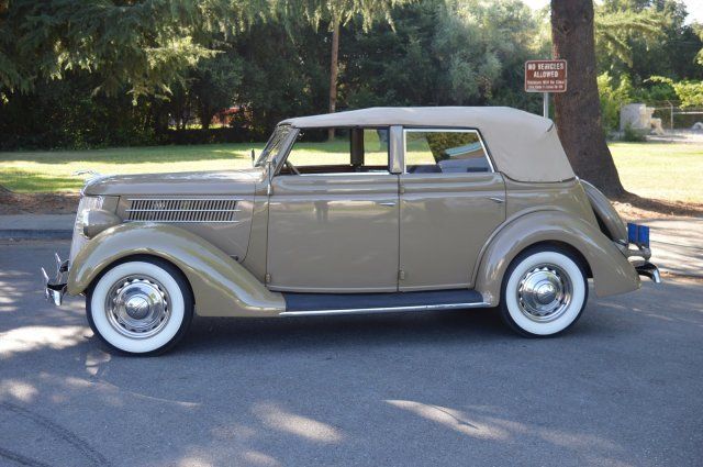 1936 Ford Convertible Sedan Convertible Sedan Documented & Restored - photo 6