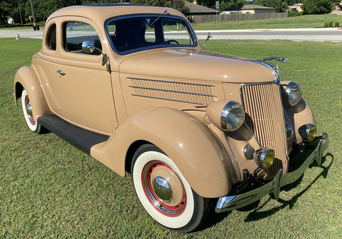 1936 Ford Deluxe 5 Window Coupe ~ Full Body Off Restoration 1936 Ford Other Deluxe