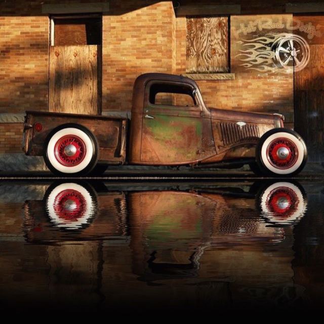 1936 Ford Model A Hot Rod Street Rat Rod Chopped - photo 2