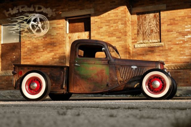 1936 Ford Model A Hot Rod Street Rat Rod Chopped - photo 7