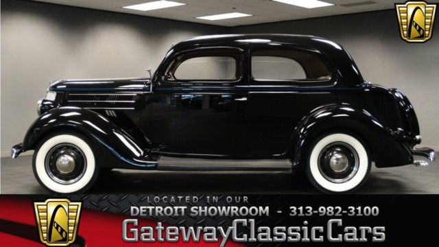 1936 Ford Humpback 39720 Miles Black Coupe 216 CID V8 3 Speed Manual 1936 Ford Other