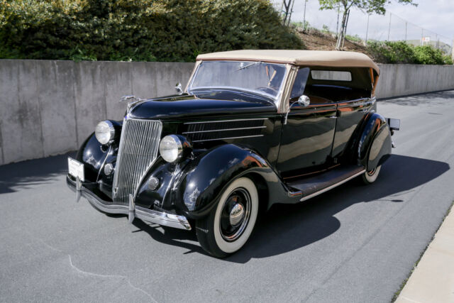1936 Ford Model 68 Deluxe Phaeton 91536 Miles Black Phaeton 3 Speed Manual 1936 Ford Model 68 Deluxe Phaeton
