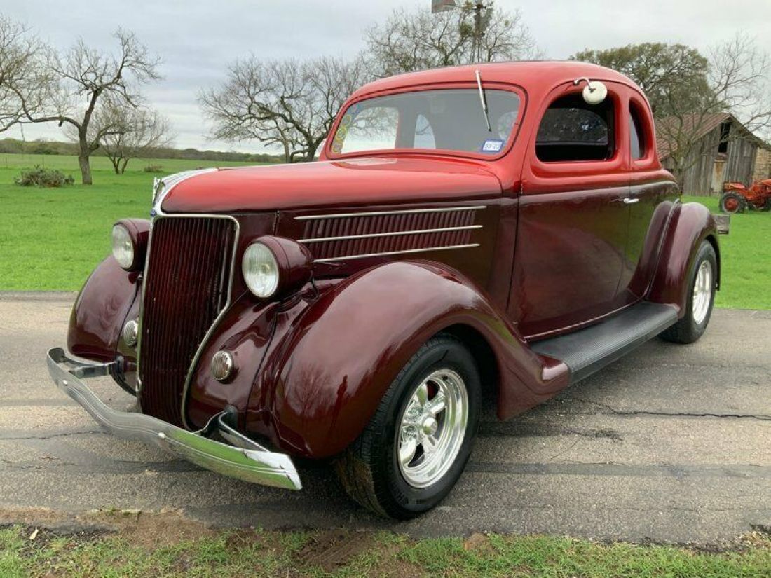 1936 Ford Model 68 Steel 5 Window Coupe, A/C, Auto - photo 12