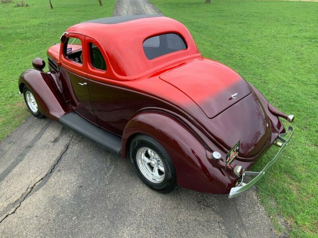 1936 Ford Model 68 Steel 5 Window Coupe, A/C, Auto - photo 3