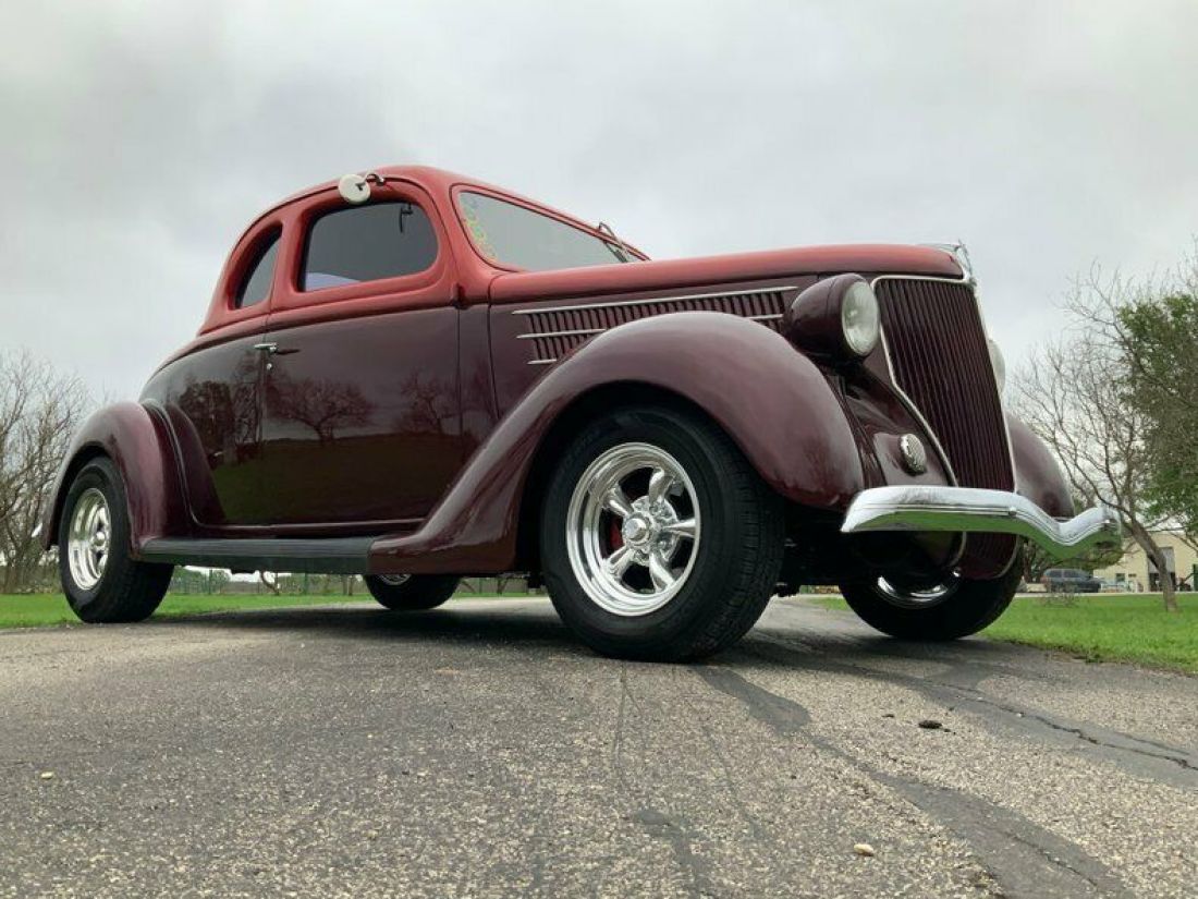 1936 Ford Model 68 Steel 5 Window Coupe, A/C, Auto - photo 7