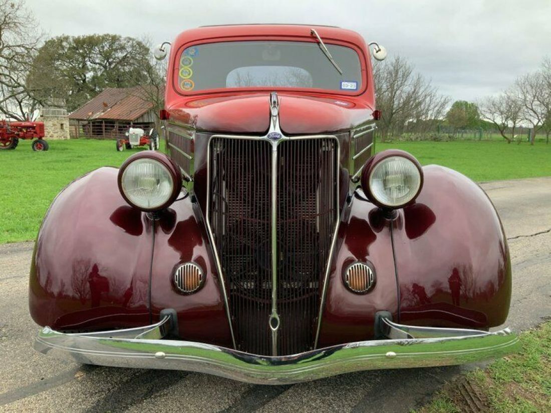 1936 Ford Model 68 Steel 5 Window Coupe, A/C, Auto - photo 9