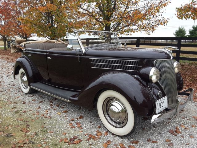 1936 Ford Phaeton Only 3272 Original Miles! Original Brakes! Complete as Come! 1936 Ford Other Phaeton Conv