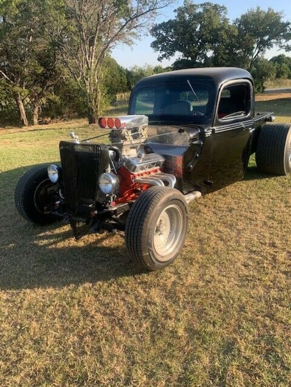 1936 Ford F-100 black and red - photo 8
