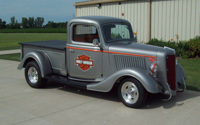 1936 Ford Pickup Truck Custom, Harley Davidson Theme V8 1936 Ford Other Pickups