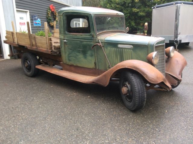1936 International Harvester C-35 Stake 1.5 ton Stake truck
