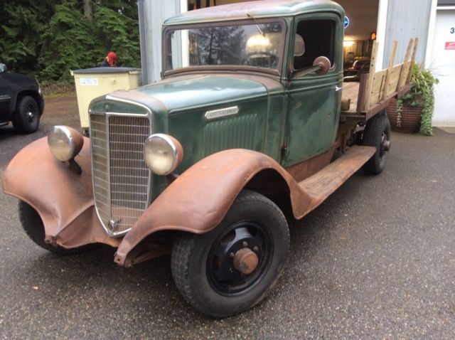 1936 International Harvester C-35 Stake 1.5 ton Stake truck - photo 3