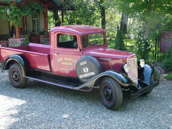 1936 International C-15 1 Ton Pickup (Restored) 1936 International Harvester Other