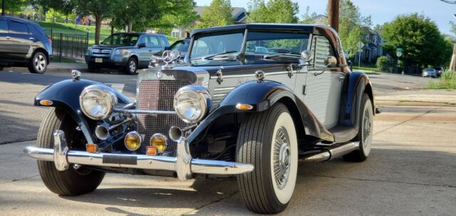 1936 Mercedes Benz 500k, 540k Roadster Hardtop marlene 1936 Mercedes-Benz 500k 540k Replica/kit car roadster