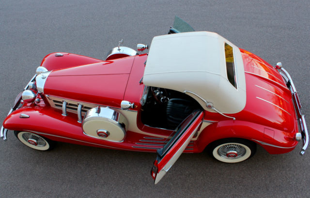 1936 Mercedes Benz S Ford Mustang Motor Oldtimer Replica like Excalibur Auburn 1936 Mercedes-Benz 500-Series 500K 540K K 500 540 Replica 500k 540k S 500s