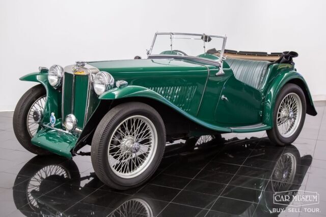 1936 MG TA Roadster Midget 4 Speed Manual 1292cc Inline 4 1936 MG T-Series Midget