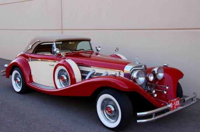 1974 Replica/Kit Makes Mercedes Benz 540K 500K Cabriolet Oldtimer - photo 10