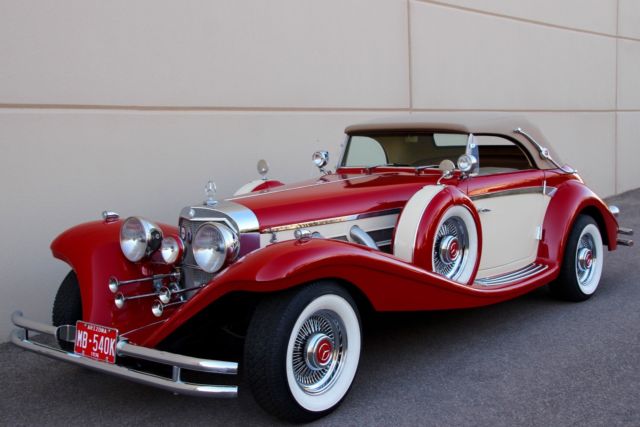 1974 Replica/Kit Makes Mercedes Benz 540K 500K Cabriolet Oldtimer - photo 11
