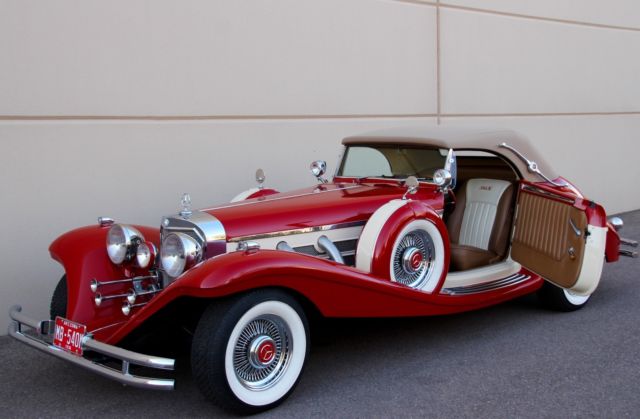 1974 Replica/Kit Makes Mercedes Benz 540K 500K Cabriolet Oldtimer - photo 12