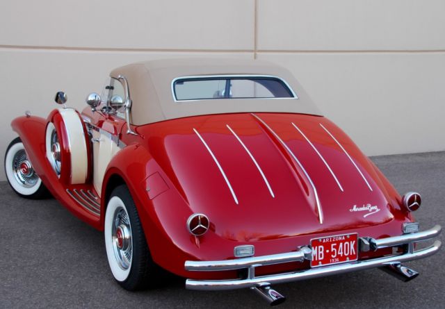 1974 Replica/Kit Makes Mercedes Benz 540K 500K Cabriolet Oldtimer - photo 13