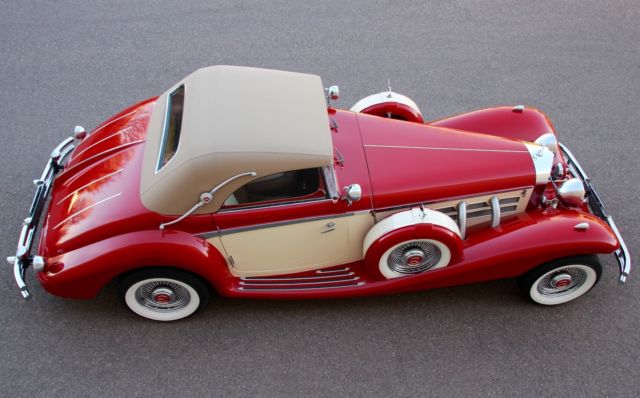 1974 Replica/Kit Makes Mercedes Benz 540K 500K Cabriolet Oldtimer - photo 4