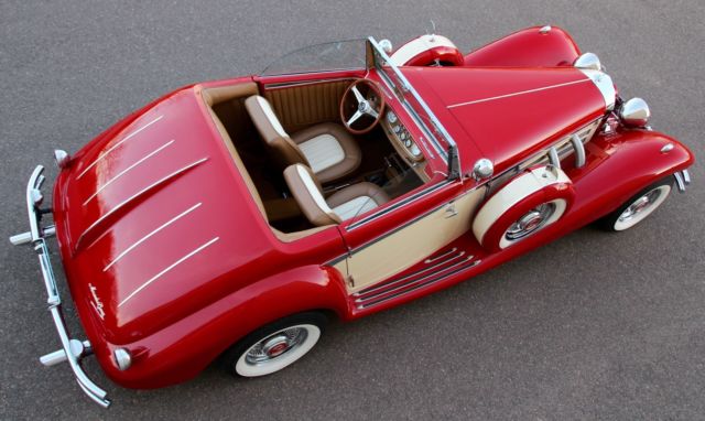 1974 Replica/Kit Makes Mercedes Benz 540K 500K Cabriolet Oldtimer - photo 5