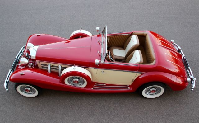 1974 Replica/Kit Makes Mercedes Benz 540K 500K Cabriolet Oldtimer - photo 6