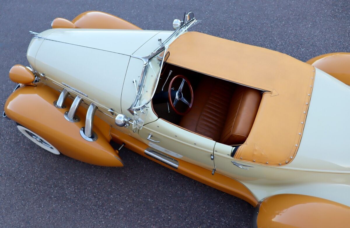 1935 Auburn 876 Speedster Boattail Cord Duesenberg 400 Ford Motor Oldtimer - photo 10