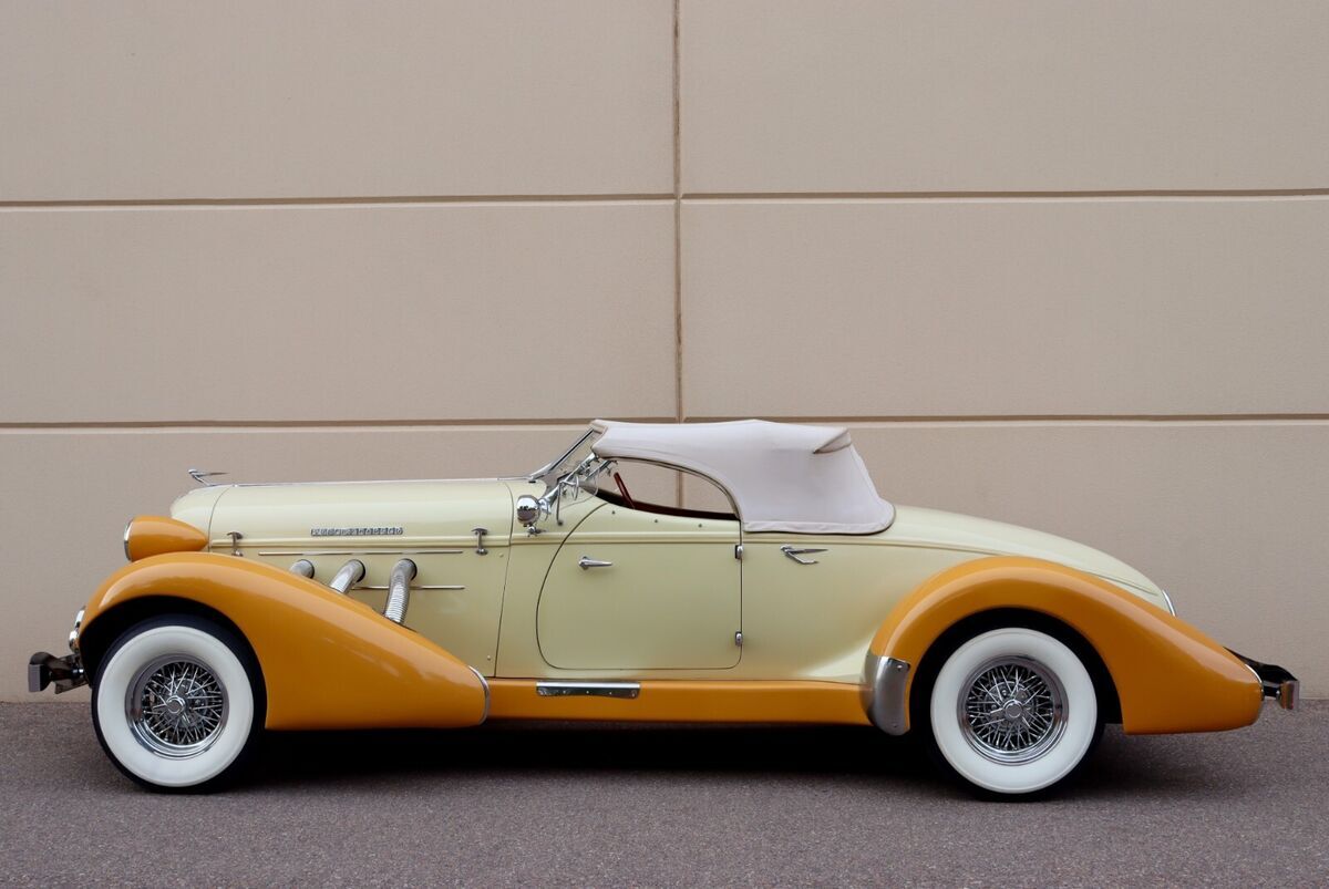 1935 Auburn 876 Speedster Boattail Cord Duesenberg 400 Ford Motor Oldtimer - photo 13