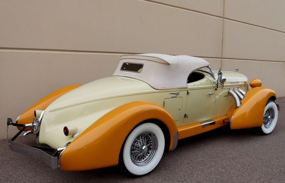1935 Auburn 876 Speedster Boattail Cord Duesenberg 400 Ford Motor Oldtimer - photo 2