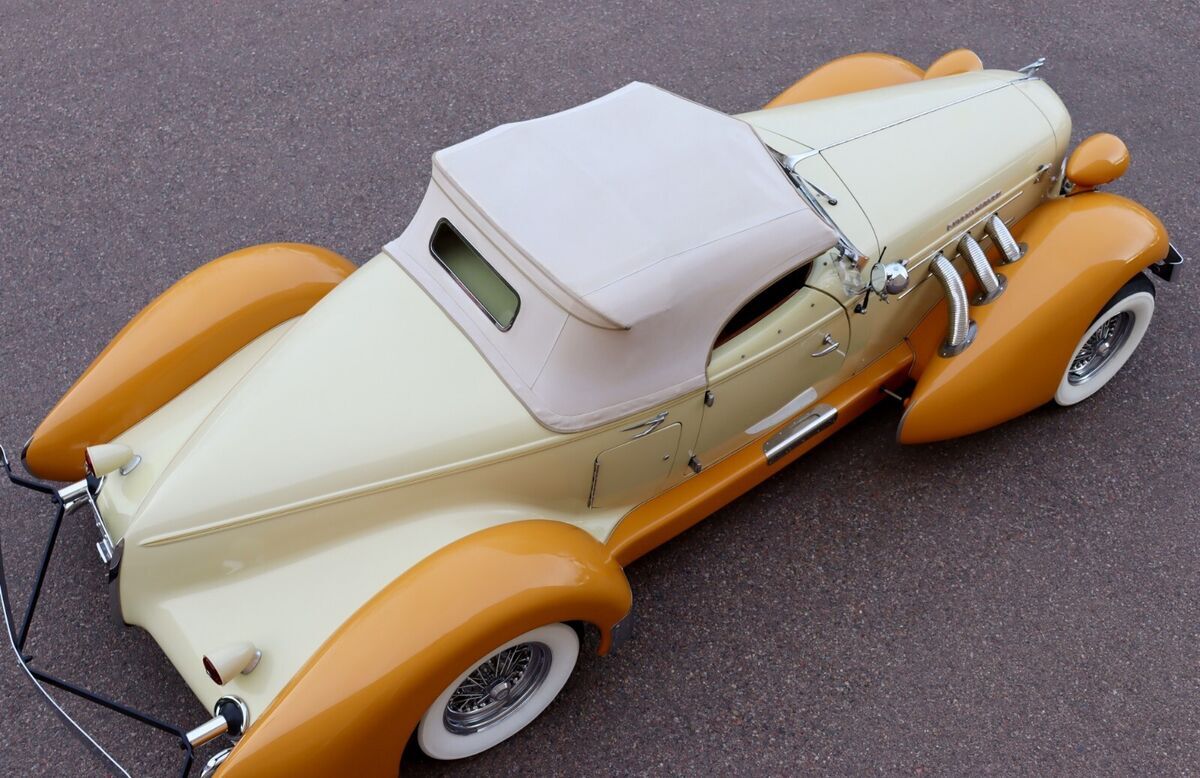 1935 Auburn 876 Speedster Boattail Cord Duesenberg 400 Ford Motor Oldtimer - photo 4