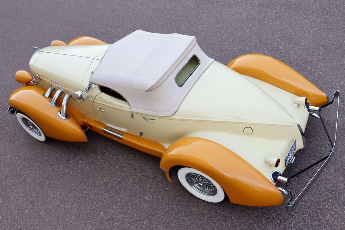 1935 Auburn 876 Speedster Boattail Cord Duesenberg 400 Ford Motor Oldtimer - photo 5