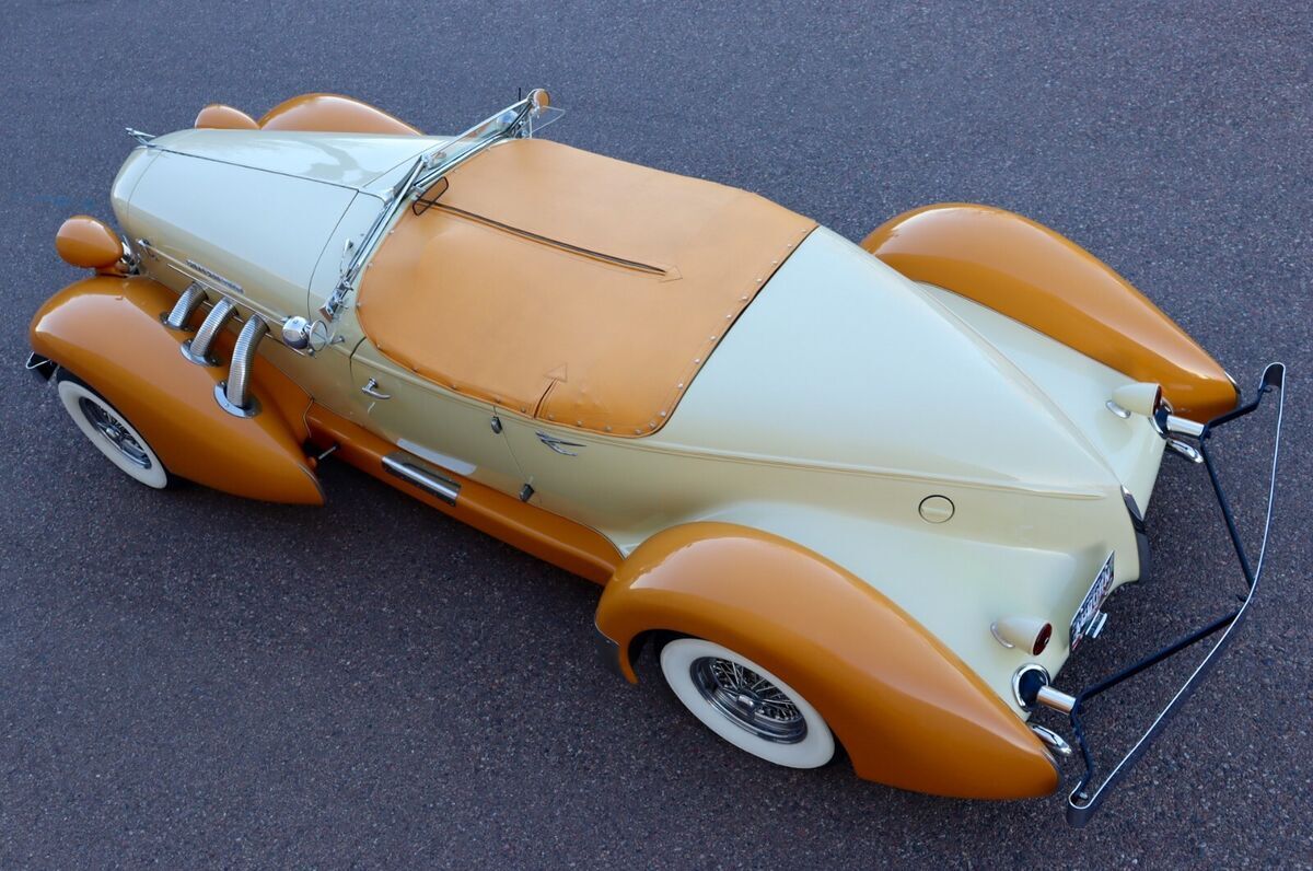 1935 Auburn 876 Speedster Boattail Cord Duesenberg 400 Ford Motor Oldtimer - photo 8